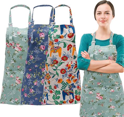 FREE delivery. . Aprons with pockets amazon